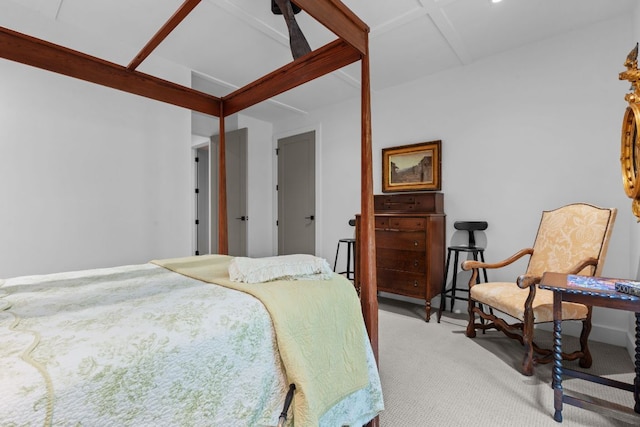 1240 King Gap Rd, Highlands, NC 28741 - bedroom with light colored carpet