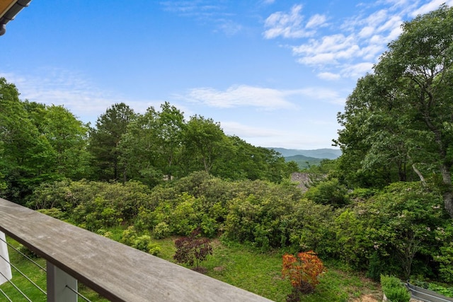 1240 King Gap Rd, Highlands, NC 28741 - view of mountain background with a forest