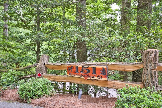 151 Rhododendron Ct, Sapphire, NC 28774 - view of community sign