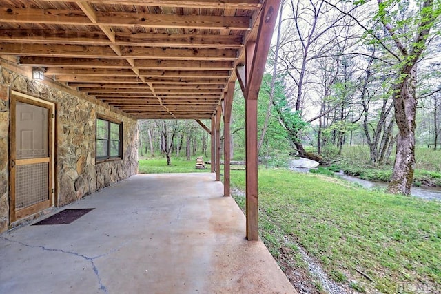 view of patio