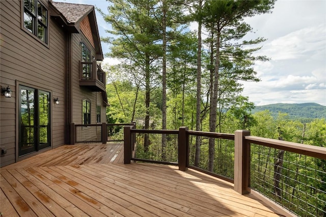 343 Ledgeview Rd, Cashiers, NC 28717 - view of deck