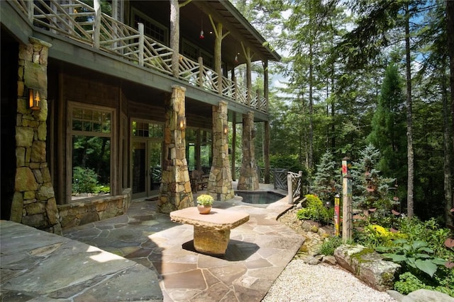 1090 Zeb Alley Rd, Cashiers, NC 28717 - patio / terrace featuring a patio area