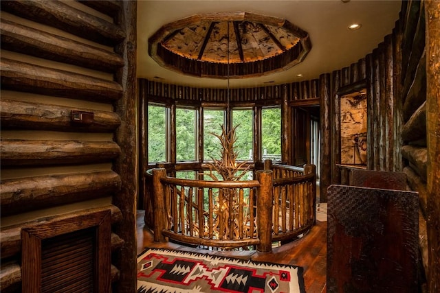 1090 Zeb Alley Rd, Cashiers, NC 28717 - living area featuring recessed lighting and wood finished floors