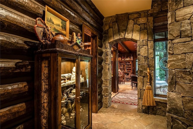 1090 Zeb Alley Rd, Cashiers, NC 28717 - wine cellar featuring arched walkways