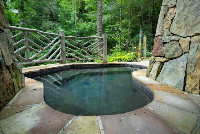 1090 Zeb Alley Rd, Cashiers, NC 28717 - view of pool with a gate