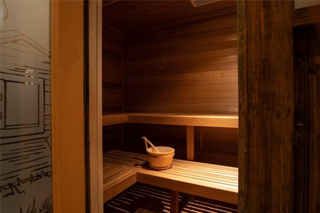 1090 Zeb Alley Rd, Cashiers, NC 28717 - relaxing sauna featuring wooden walls