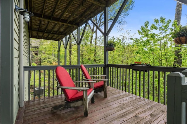 view of deck