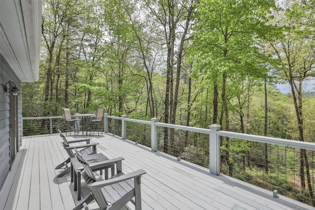 view of deck