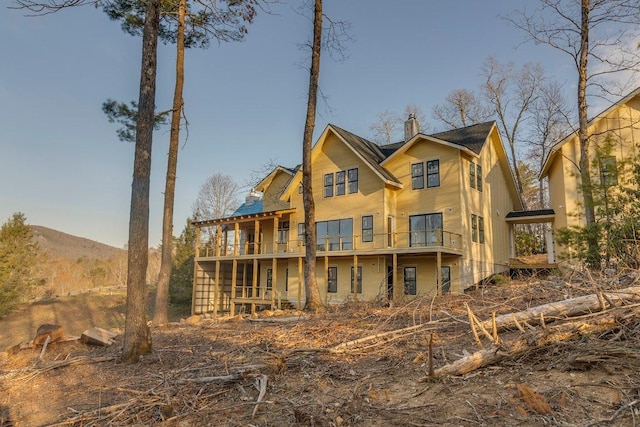 164 Wildcat Ln, Cashiers, NC 28717 - view of back of house