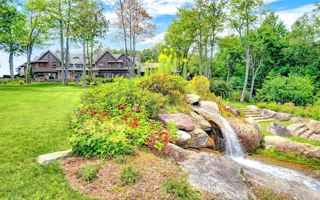 581 Sagee Woods Dr, Highlands, NC 28741 - view of green lawn