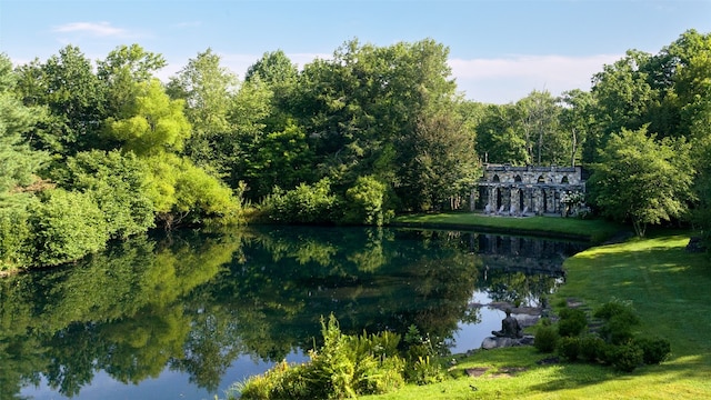 581 Sagee Woods Dr, Highlands, NC 28741 - water view with a forest