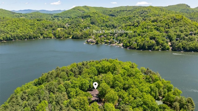 18 Buck Knob Is, Glenville, NC 28723 - aerial view of a forest and a water and mountain view