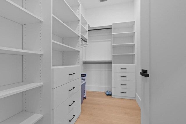 99 Springhead Trl, Cullowhee, NC 28723 - spacious closet featuring light wood-style floors and visible vents
