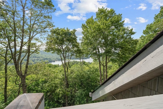 57 Loch Dr, Glenville, NC 28736 - exterior view of a heavily wooded area