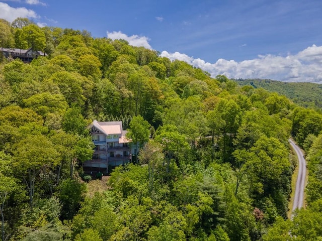 57 Loch Dr, Glenville, NC 28736 - view from above of property with a forest