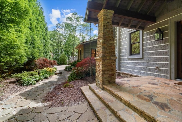 57 Loch Dr, Glenville, NC 28736 - view of patio / terrace