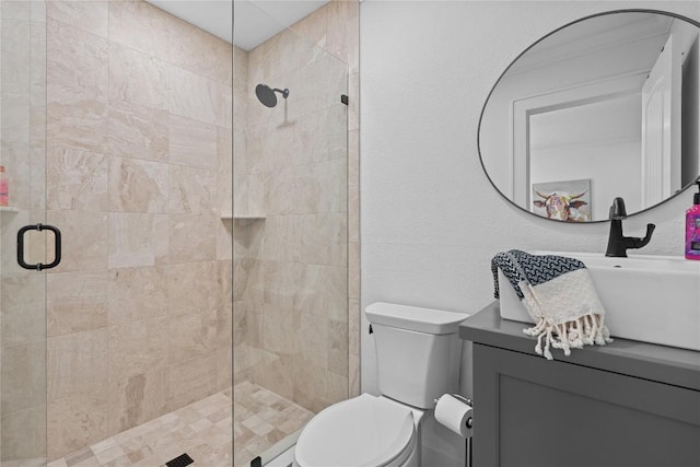 57 Loch Dr, Glenville, NC 28736 - full bathroom featuring a shower stall and vanity