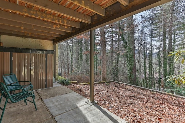 view of patio / terrace