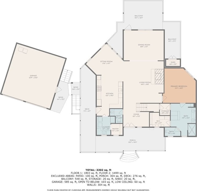 592 Whiteside Mountain Rd, Highlands, NC 28741 - view of room layout