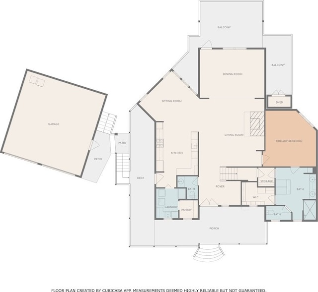 592 Whiteside Mountain Rd, Highlands, NC 28741 - view of home floor plan