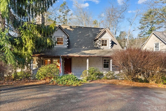 view of cape cod house