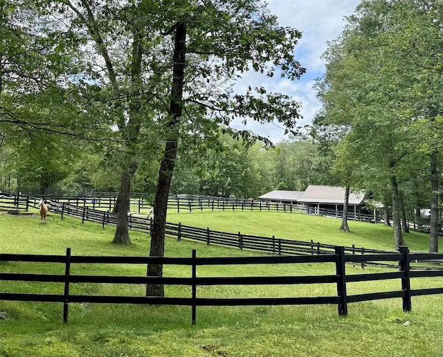 11 Feldspar Ln, Sapphire, NC 28774 - view of yard featuring a view of countryside