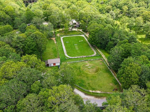 11 Feldspar Ln, Sapphire, NC 28774 - aerial view of property's location with a forest