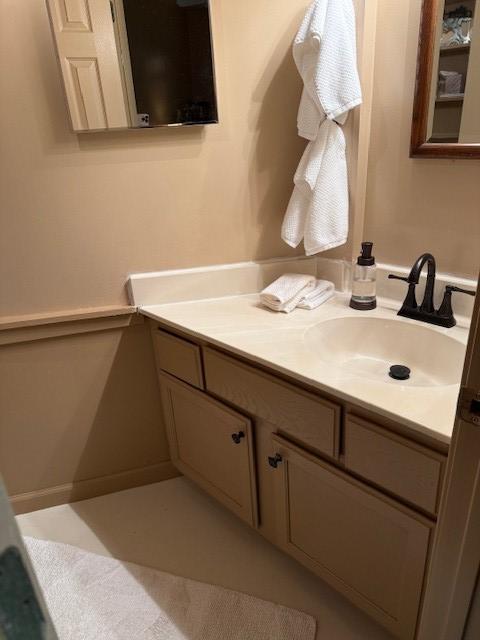 26 S Cumberland Dr, Lake Toxaway, NC 28747 - bathroom featuring vanity