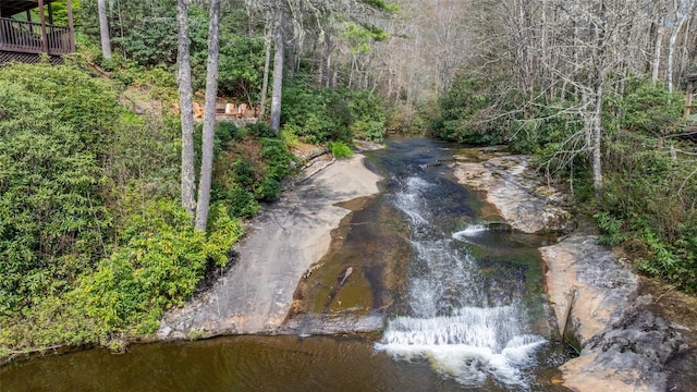 97 Twin Kettle Fls, Glenville, NC 28736 - exterior space with a forest view