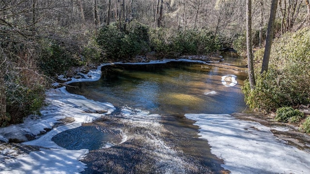 97 Twin Kettle Fls, Glenville, NC 28736 - property view of water with a wooded view