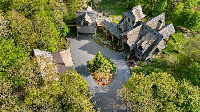 view of subject property