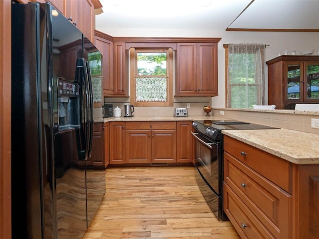219 Hiwassee Rd, Lake Toxaway, NC 28747 - bedroom featuring light wood-style floors, high vaulted ceiling, and a ceiling fan