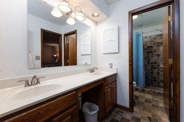 116 Fairway Villas Dr Unit D, Sapphire, NC 28774 - full bath featuring double vanity and a tile shower