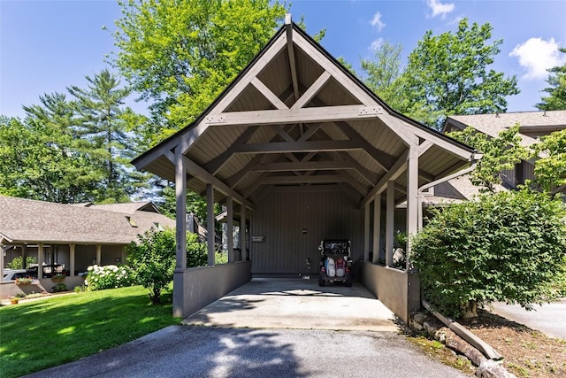 116 Fairway Villas Dr Unit D, Sapphire, NC 28774 - view of parking featuring driveway