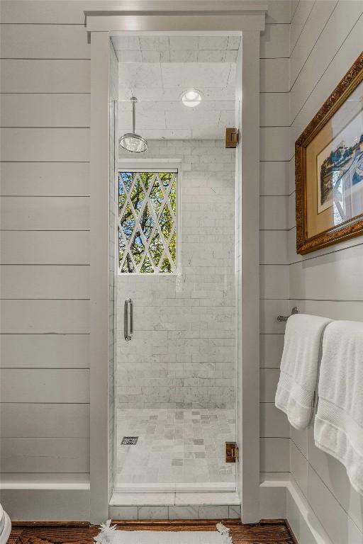 168 Old Wagon Rd, Highlands, NC 28741 - full bath with a stall shower