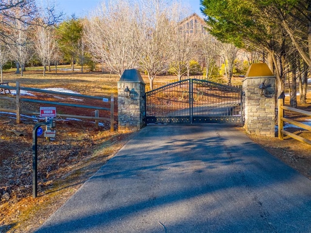 view of gate