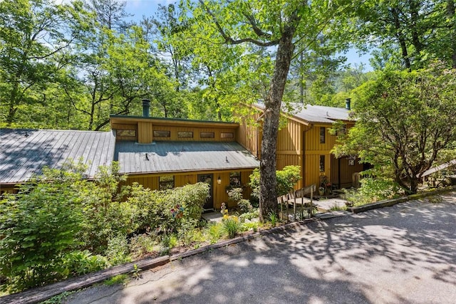 38 Lonely Mountain Dr Unit 24-A, Sapphire, NC 28774 - view of front of house featuring a metal roof