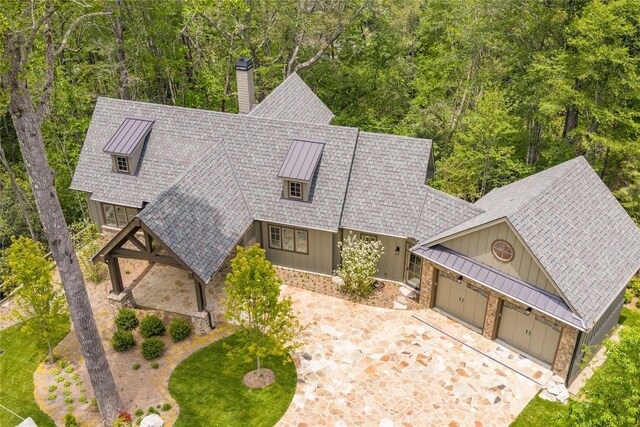2608 Magnolia Dr, Highlands, NC 28741 - aerial view of property and surrounding area