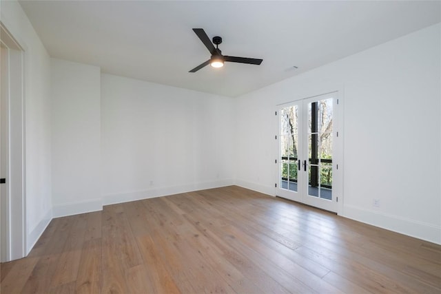 corridor featuring recessed lighting, baseboards, and wood finished floors