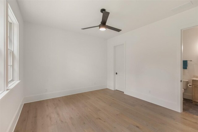 2608 Magnolia Dr, Highlands, NC 28741 - unfurnished room featuring light wood finished floors and a ceiling fan