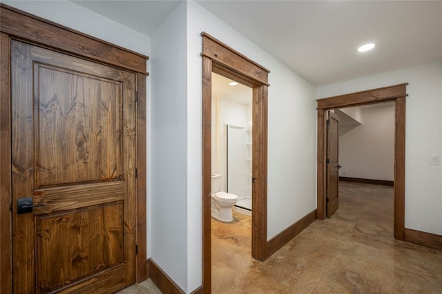 1086 Roaming Rd, Glenville, NC 28736 - hallway featuring baseboards