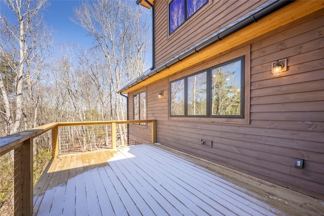 1086 Roaming Rd, Glenville, NC 28736 - view of wooden terrace