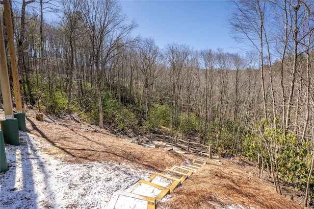 1086 Roaming Rd, Glenville, NC 28736 - view of yard with a view of trees
