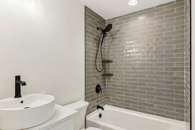 365 Cherokee Cir, Lake Toxaway, NC 28747 - bathroom featuring  shower combination and vanity