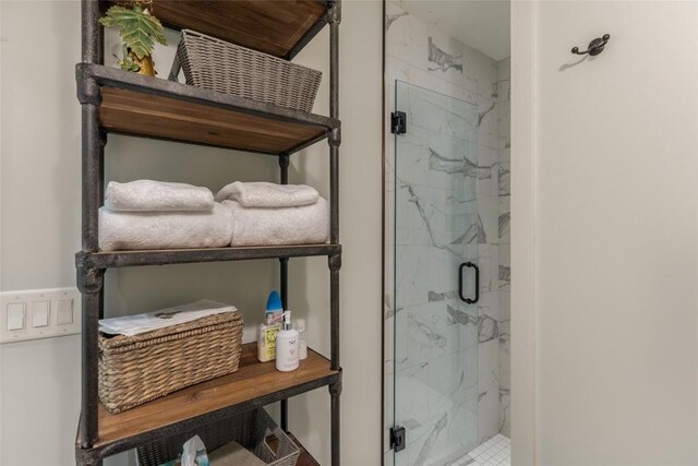 72 Winterberry Ct Unit 7, Highlands, NC 28741 - bathroom featuring a marble finish shower
