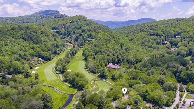 72 Winterberry Ct Unit 7, Highlands, NC 28741 - aerial view of mountains and a forest