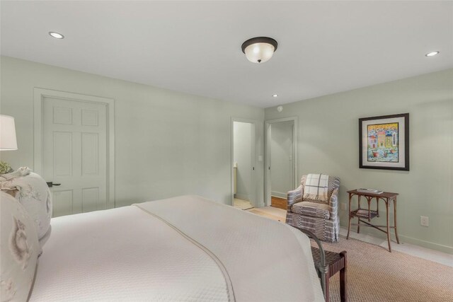 72 Winterberry Ct Unit 7, Highlands, NC 28741 - bedroom with recessed lighting and light colored carpet