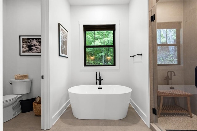 55 Steeplebush Ct, Tuckasegee, NC 28783 - full bathroom with plenty of natural light, a soaking tub, and a walk in shower