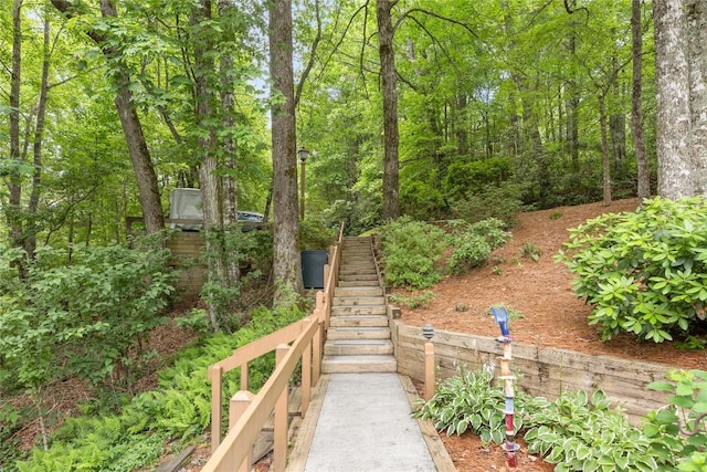 230 Jersey Trl Unit 12, Sapphire, NC 28774 - view of yard featuring stairway