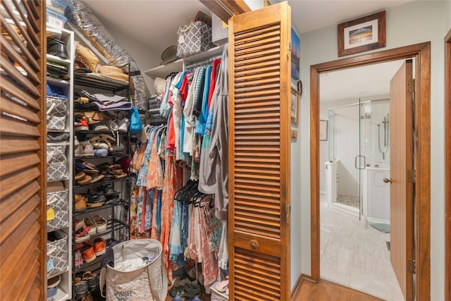 230 Jersey Trl Unit 12, Sapphire, NC 28774 - walk in closet with wood finished floors